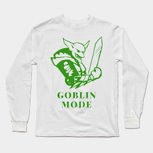 Goblin Mode ⭐️⭐️⭐️⭐️⭐️ Long Sleeve T-Shirt